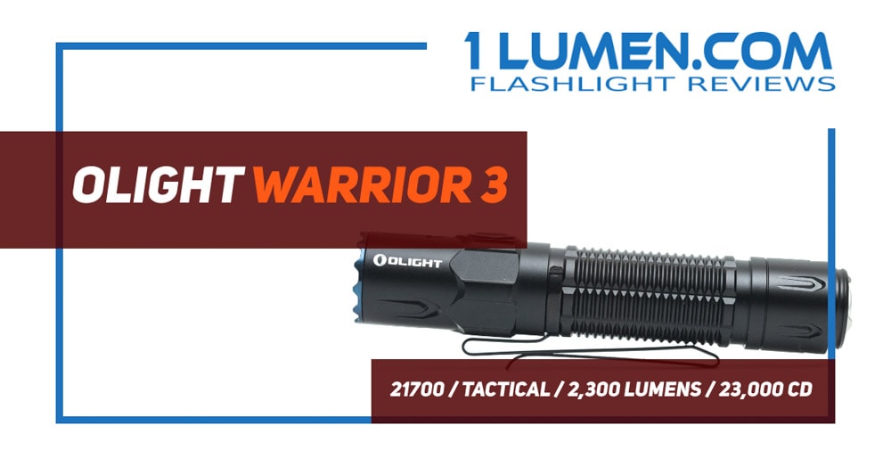 Olight Warrior 3 review
