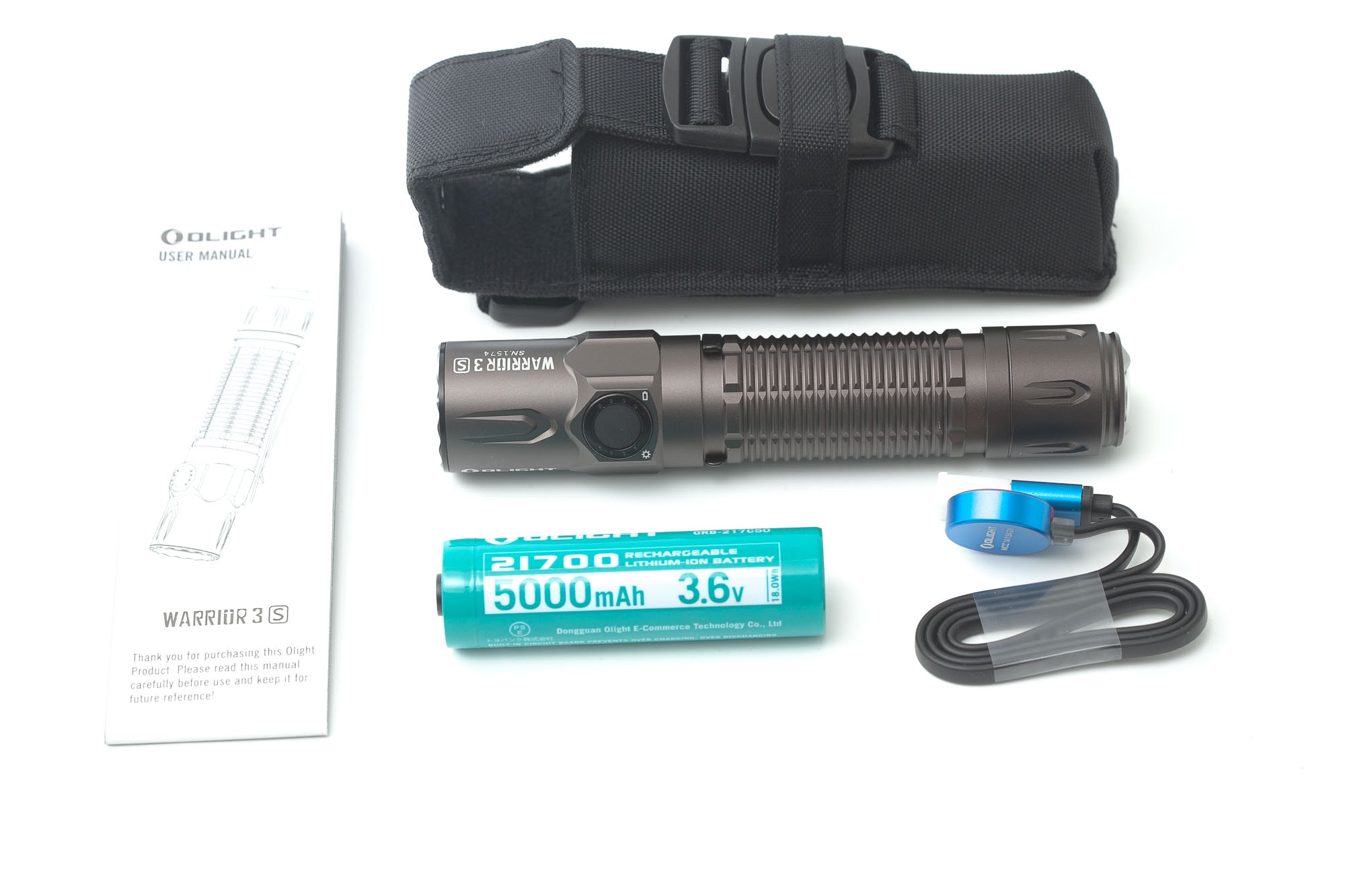 Olight Warrior 3S review | Olight tactical light with 2300 lumens 