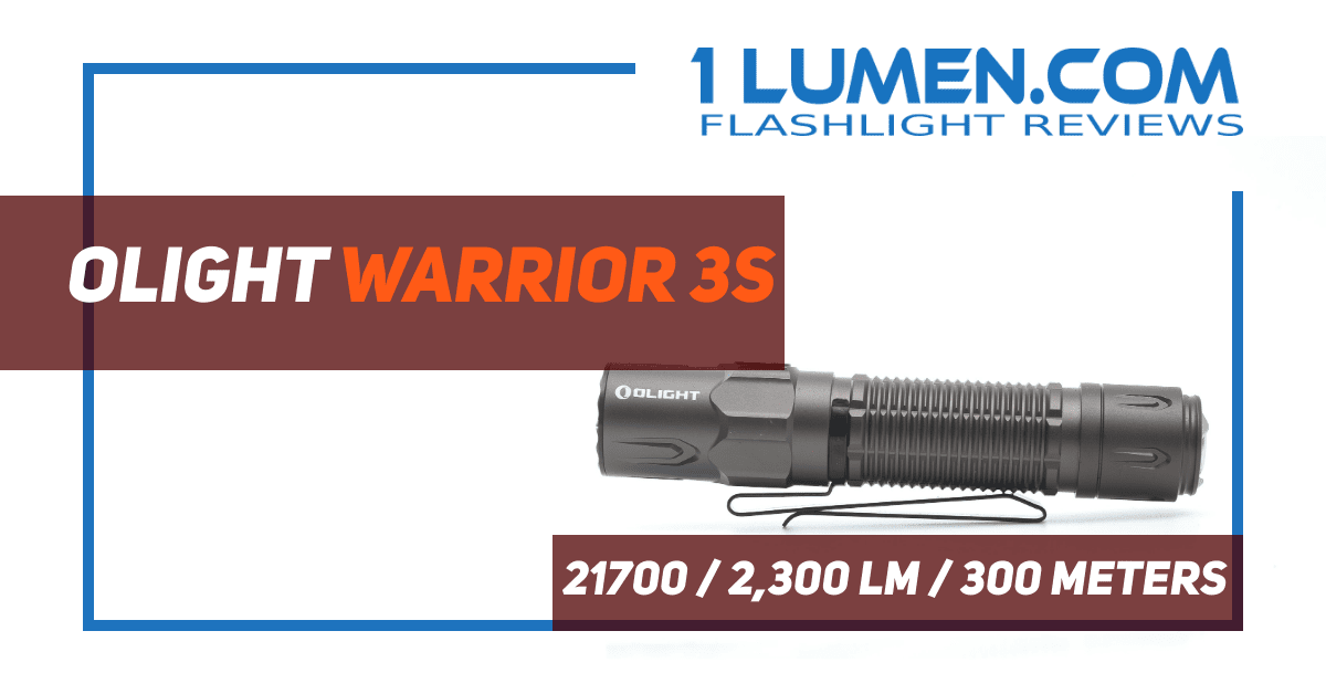 Olight Warrior 3S review