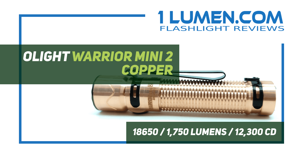 Olight Warrior Mini2 Copper review