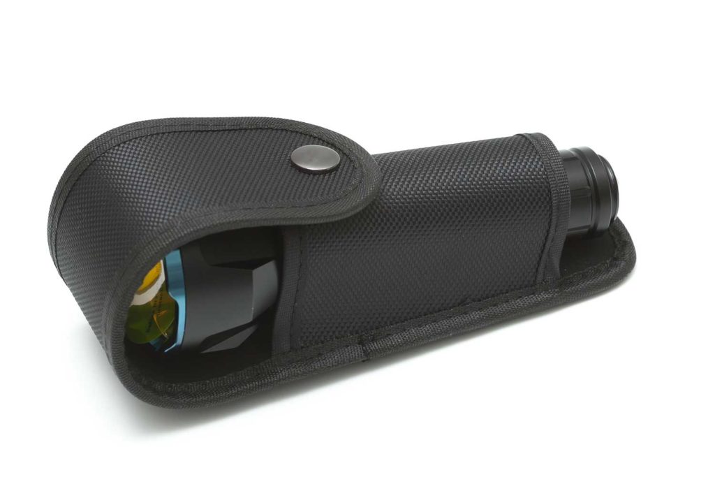olight flashlight inside a holster