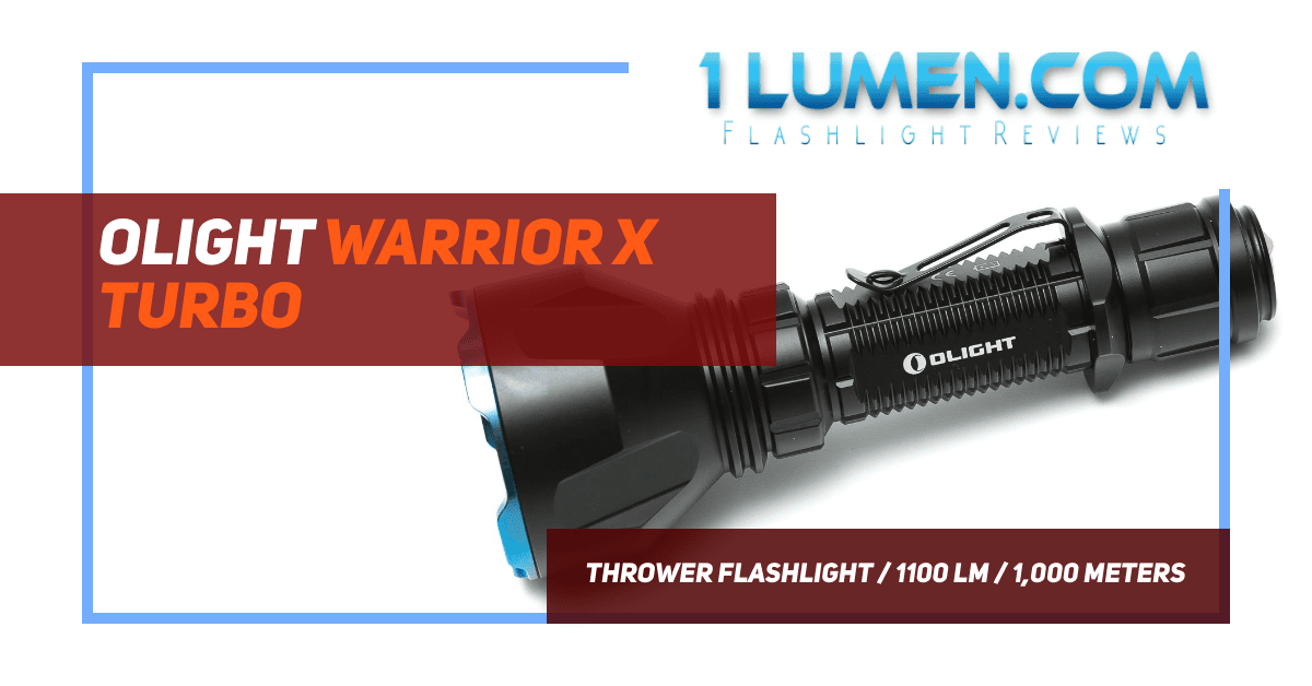 Olight warrior X Turbo review image