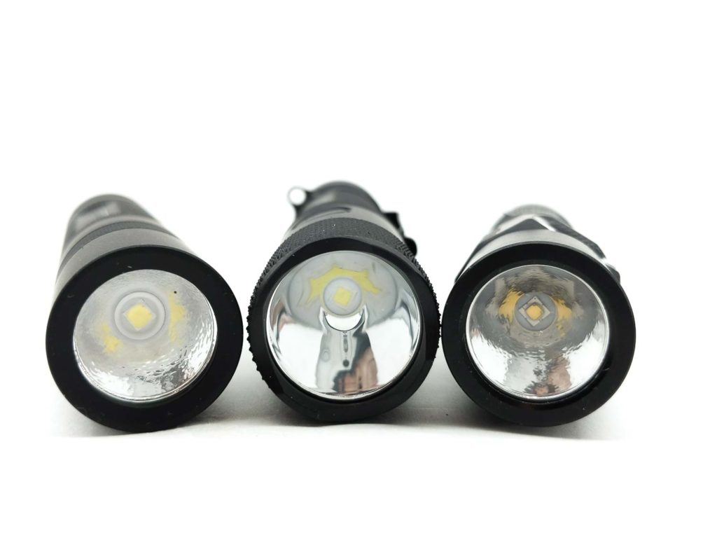 PowerTac E5R G4 compared to other flashlights