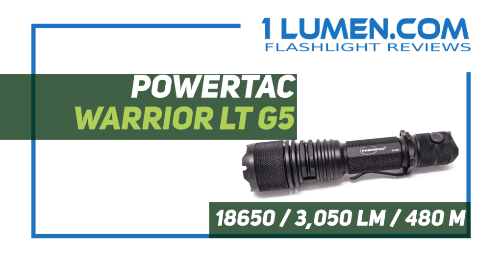 Powertac Warrior LT g5 review