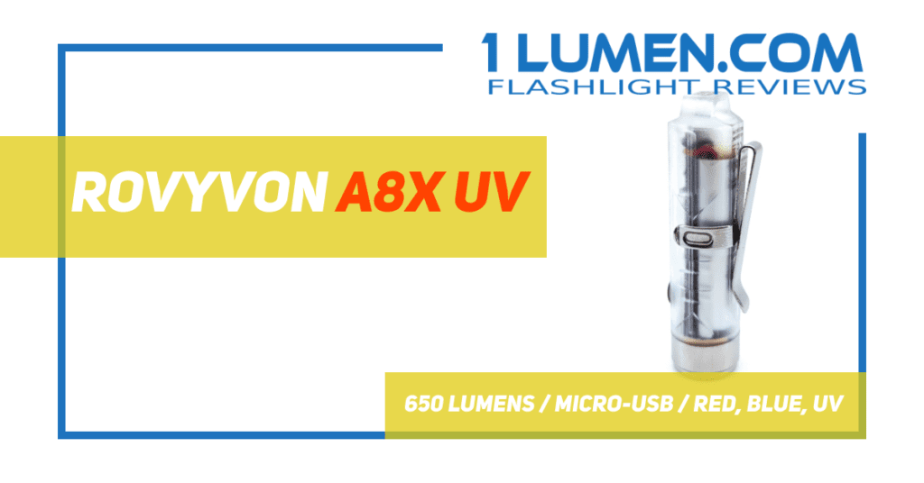 RovyVon A8x UV review