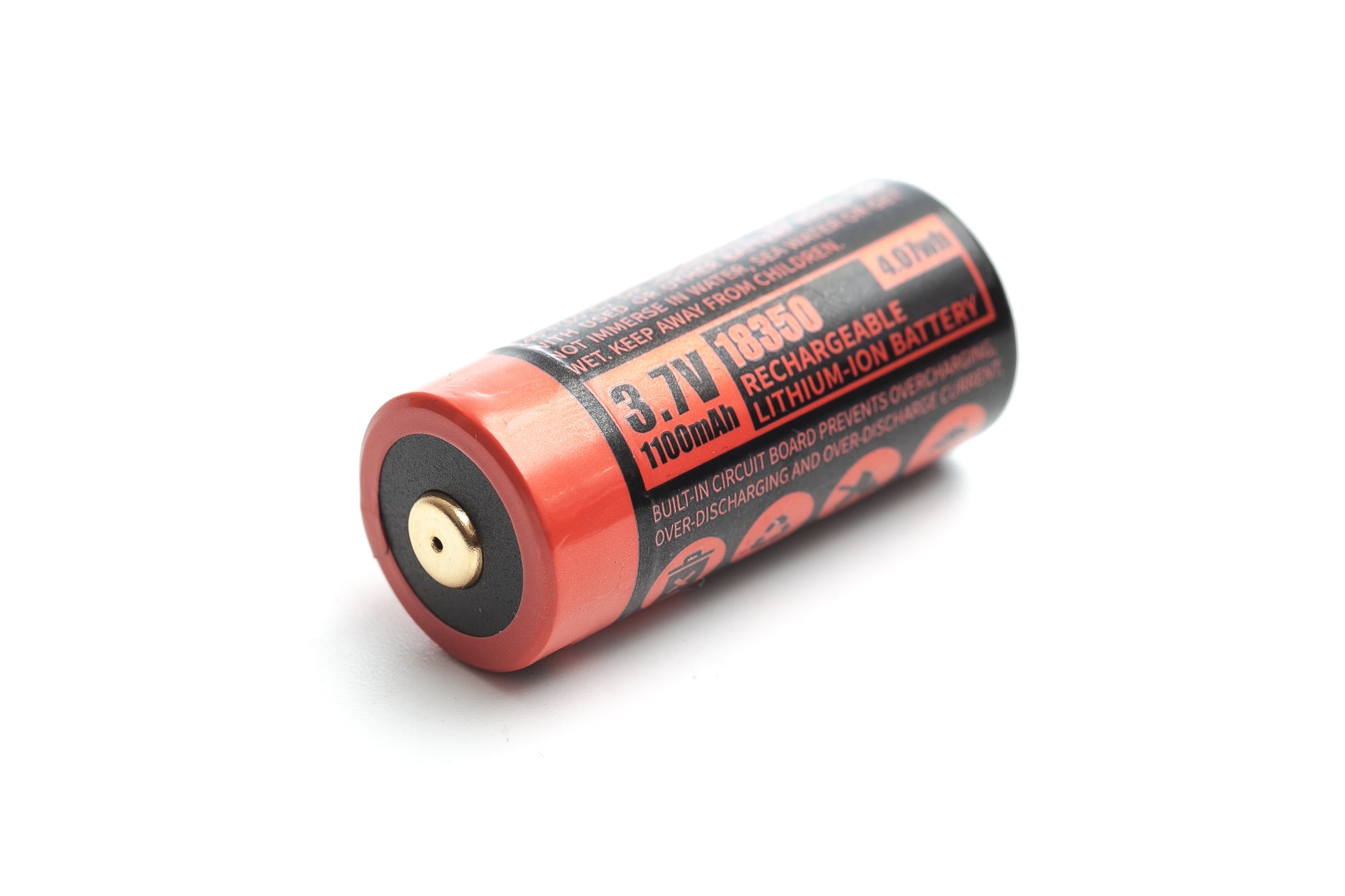 vosteed rook 18350 battery positive