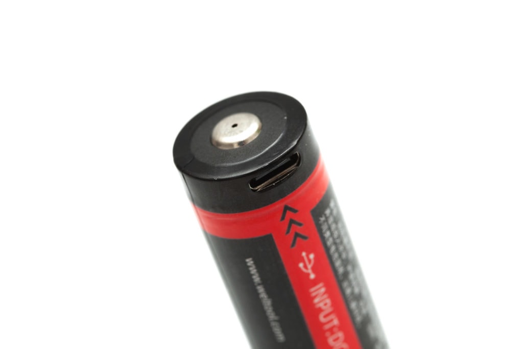 Weltool battery charge port