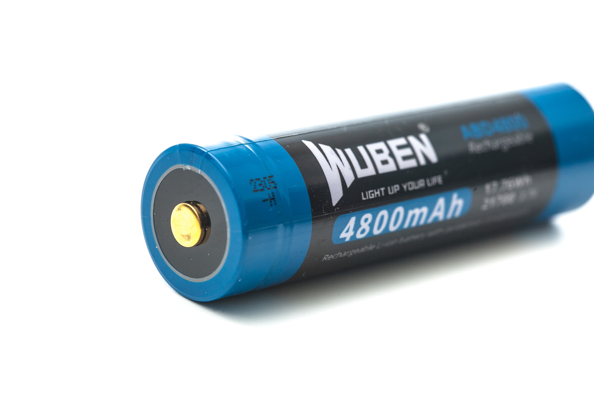 wuben abd4800 21700 battery front