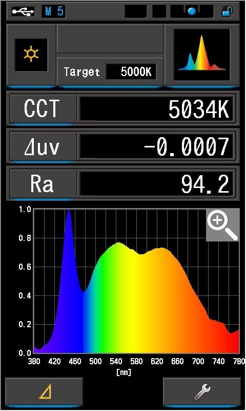 wuben l1 spectro measurement nicha519a 2