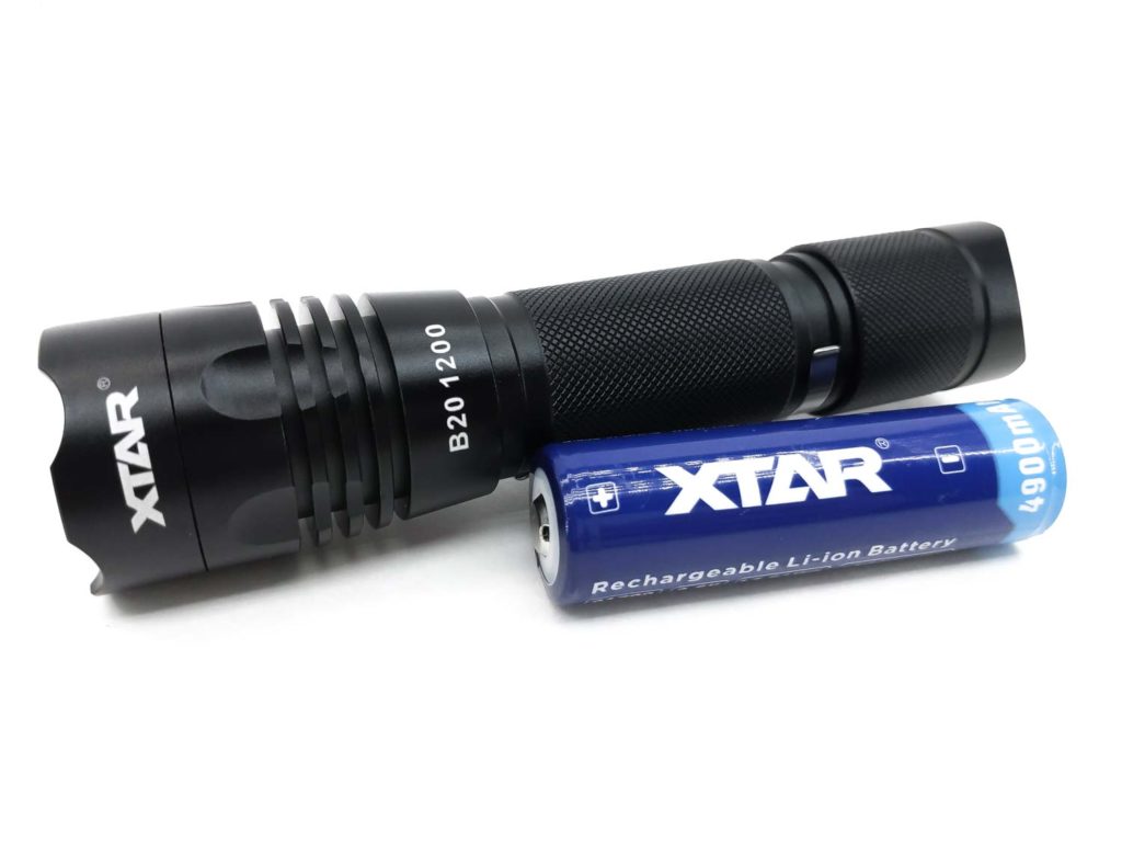 Xtar B20 with battery